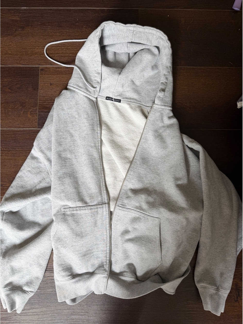 Brandy Melville Oversized Grey Jacket